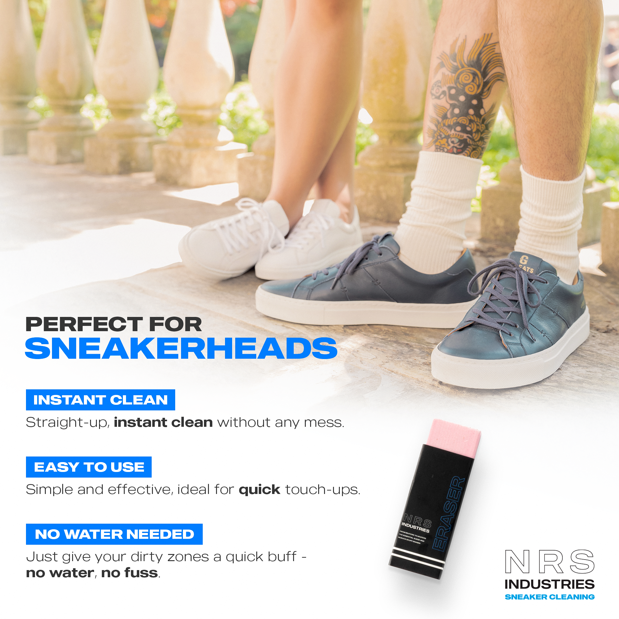 ESSENTIAL SUEDE AND NUBUCK ERASER 2 PACK